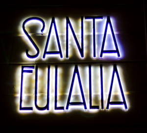 Santa Eulali,a tienda alta costura