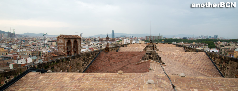 Vistas desde Santa Maria del Mar Barcelona