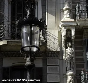 Dios Hermes y Barcelona