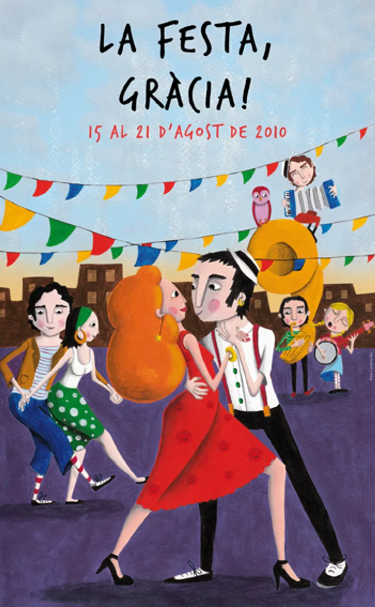 Fiestas del barrio de Gràcia