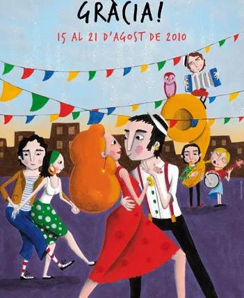 Fiestas del barrio de Gràcia