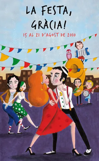 Fiestas del barrio de Gràcia
