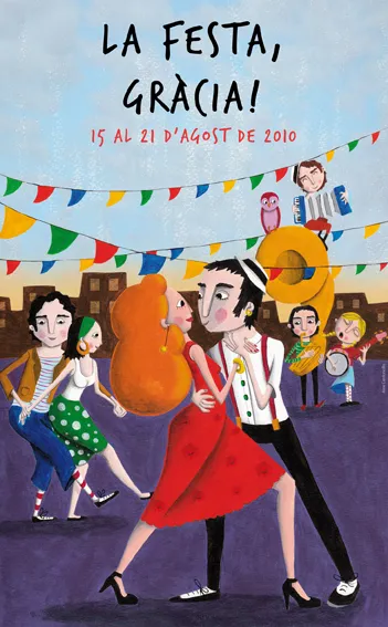 Festa de Gracia, Barcelona