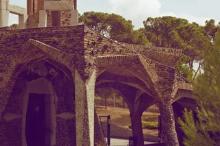 Cripta de Gaudí en la colonia Güell