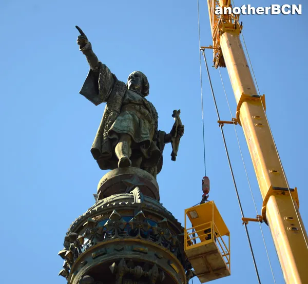 Estatua de Colón Estatua de Colón, Barcelona