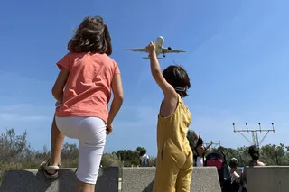 Mirador de aviones del Prat