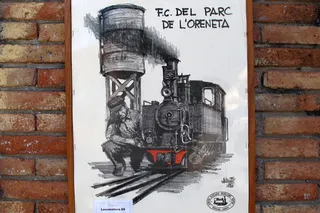 El Parc de l’Oreneta y el trenecito
