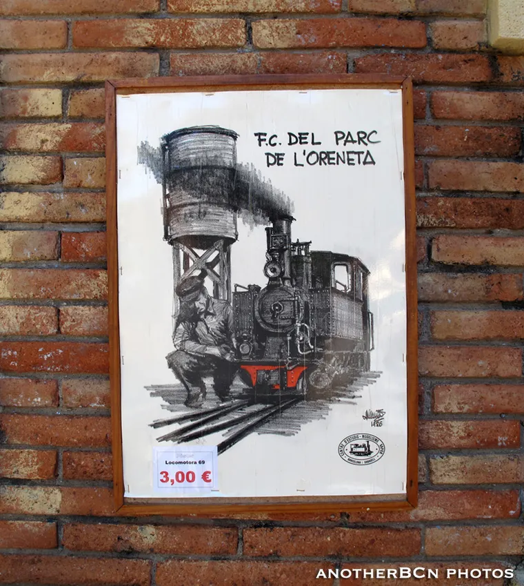El Parc de l’Oreneta y el trenecito