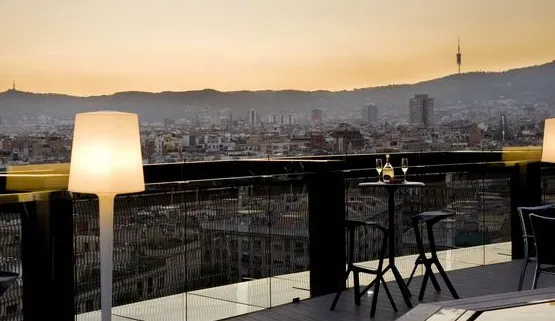 Terraza Hotel Barceló, Barcelona, Rambla del Raval