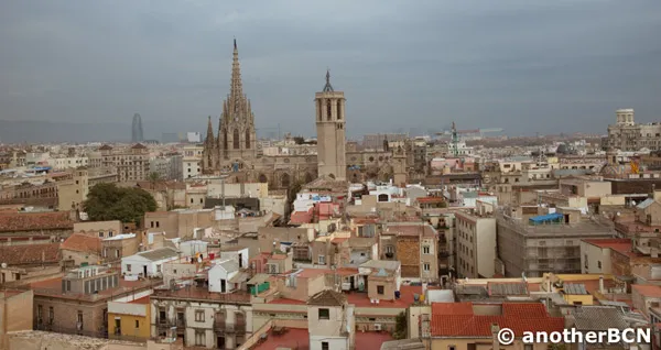 vistas Barcelona Santa Maria del Pi
